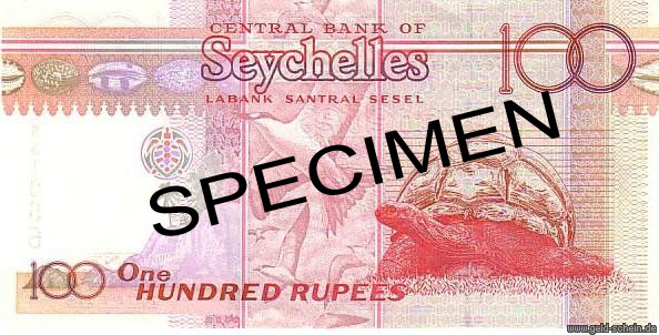 Seychellen, P-40, 100 Rupees, 2001, Möwe.jpg