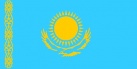 Flagge Kasachstan