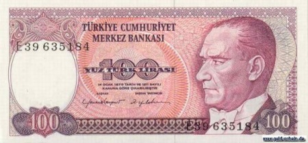 TürkeiP-0194b, 100 Türk Lirasi, Vs.jpg