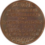 Rassehunde-Ausstellung Breslau - Motiv Hundeköpfe 1921-bronze-vergoldet-v1.jpg