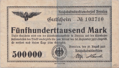 500 Tausend Mark - 15.08.1923 - Nr.3 mm - Schein 103710-v.jpg