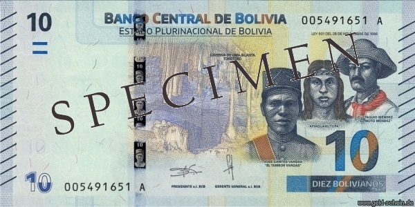 Datei:Bolivia 10 Bolivianos 2018.jpg