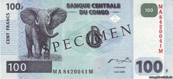 Datei:Kongo-D 100 Francs vs.jpg