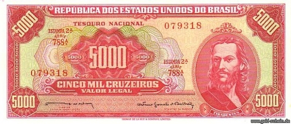 Datei:BrasilienP-0182b, 5.000 Cruzeiros, Vs.jpg