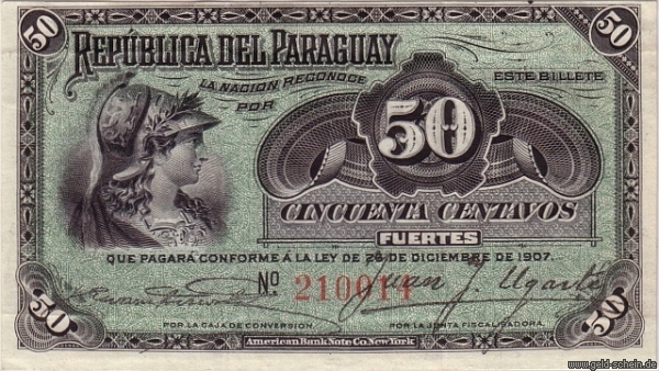 Datei:Paraguay P-0115a 50CentavosFuertes Vs.jpg