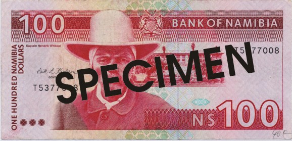Datei:Namibia 100 Dollars.jpg