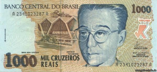Datei:Lex Brasilien, P-240, 1.000 Cruzeiros Reais.jpg