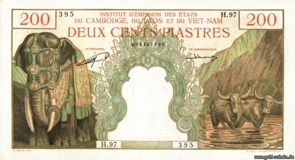 Datei:Französisch Indochina 0098 200Piastres Vs.jpg