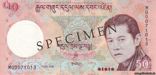 Datei:Bhutan P-31 50Ng 2008 Vs.jpg