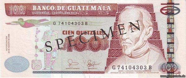Datei:Guatemala 100 Quetzales.jpg