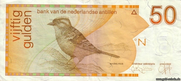 Niederländische Antillen, P-25c, 50 Gulden, 1986 - 1994, Sperling.jpg