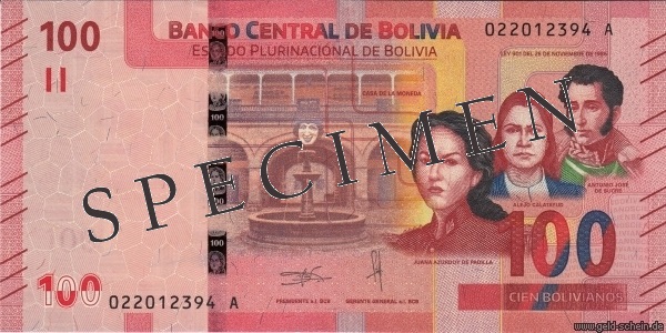 Datei:Bolivien P NEW 2018 100Bolivianos Vs.jpg