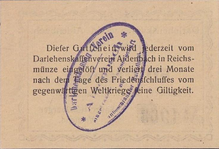 Datei:Aidenbach 50 Pf Xaver Hoelzlberger I RS.jpg