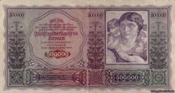Lex Österreich - 1. Republik P-84, 500.000 Kronen.jpg