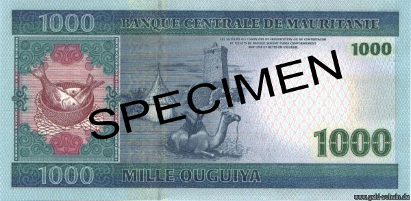 Mauretanien, P-13, 1.000 Ouguiya, 2004, Makrelen.jpg