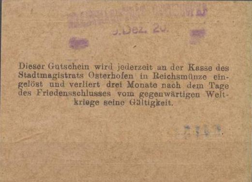 Datei:Osterhofen25Pf Z2 1917Rs.jpg