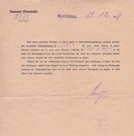 Die Bedarfsdeckungsscheine bei Ehestandsdarlehen von 1933 Moneypedia