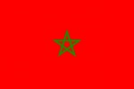 Flagge Marokko