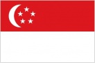 Flagge Singapur