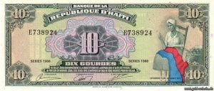 Lex Haïti P-247a, 10 Gourdes.jpg