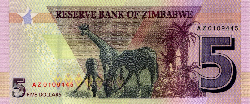 Datei:Zimbabwe-5 Dollar-2019-AZ.JPG