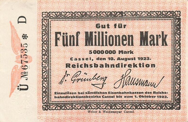 Datei:Cassel Reichsbahn 5mio Vs.jpg