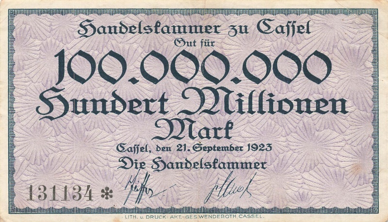 Datei:Cassel Handelskammer 100Mio.jpg