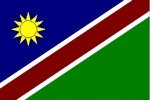 Flagge Namibia