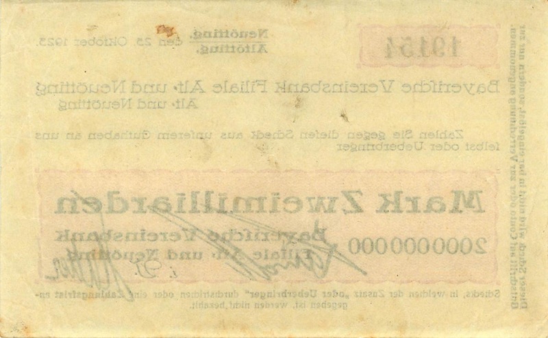Datei:Neuötting Vereinsbank 2 Mrd 25101923 Rs.jpg