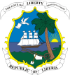 Wappen von Liberia