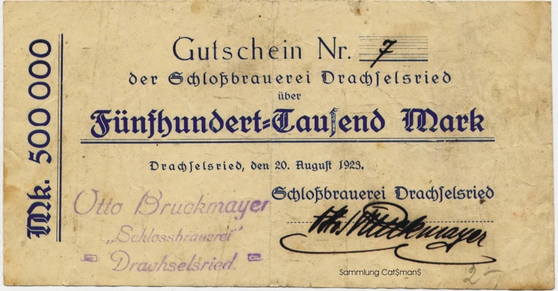 Datei:Notgeld Drachselsried 1.jpg