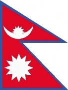 Flagge Nepal