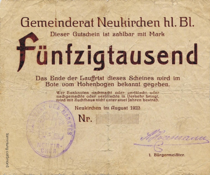 Datei:Notgeld Neukirchen 5a.jpg