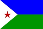 Flagge Djibouti