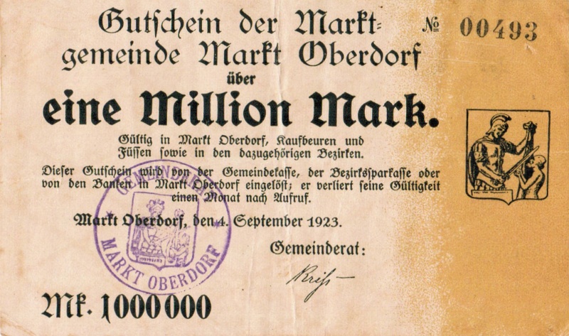 Datei:Markt Oberdorf 1Mio Mk vs.jpg