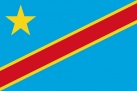 Flagge der Demokratischen Republik Kongo
