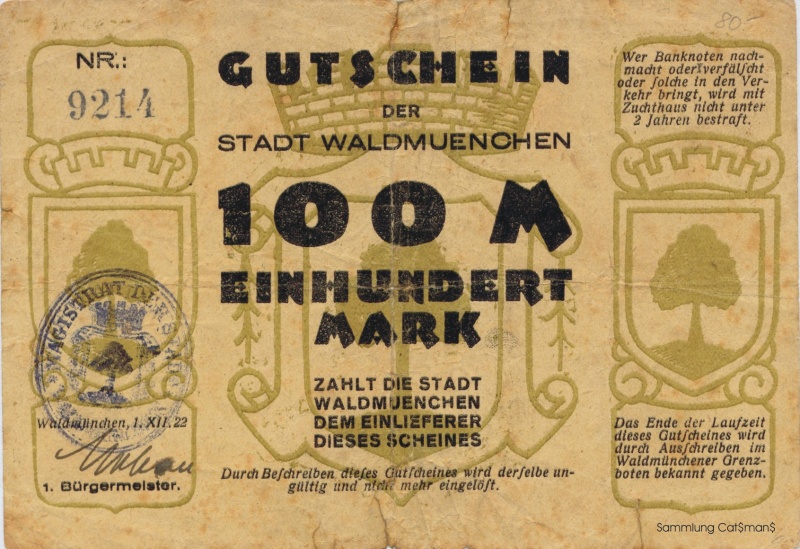 Datei:Notgeld Waldmuenchen 1.jpg