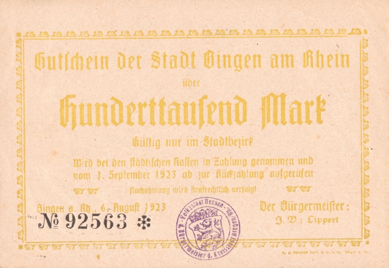 Datei:Bingen S 100 Tsd Mark, Vs.jpg