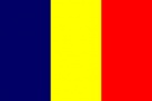 Flagge Tschads