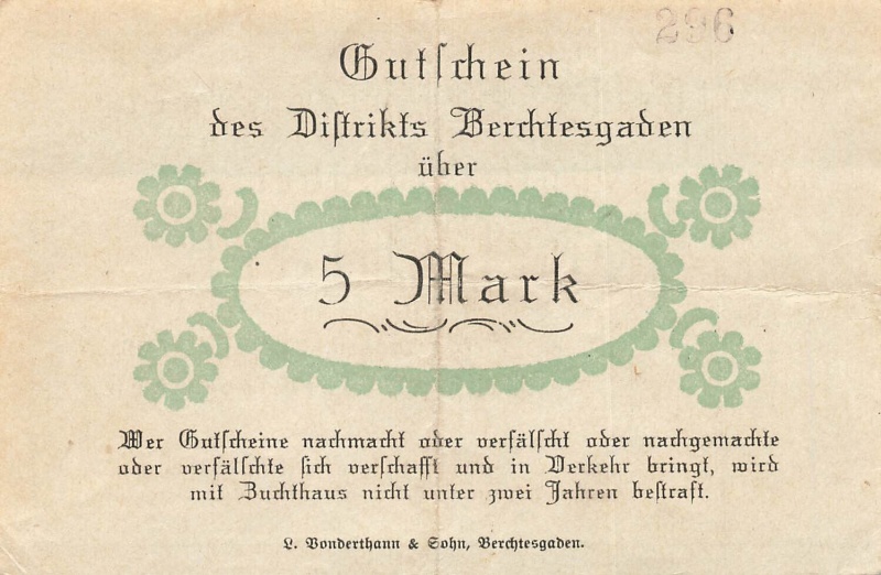Datei:Berchtesgaden Distrikt 5Mark RS.jpg