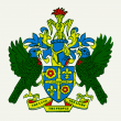 Wappen von St. Lucia