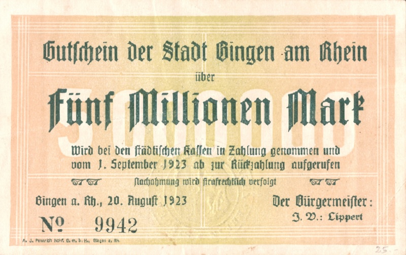 Datei:Bingen S 5 Mio Mark, Vs.jpg