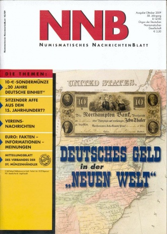 Zeitschriftenheft NNB Numismatisches Nachrichtenblatt (seit 1952