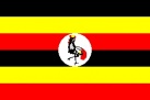 Flagge Uganda