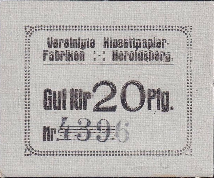 Datei:Heroldsberg Klosettpapier 20Pf Vs.jpg
