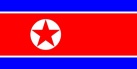 Flagge Nordkorea