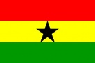 Flagge Ghanas
