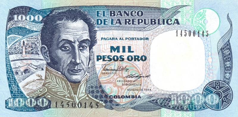 Datei:Columbia P424bF 1000 Pesos Oro Vs.jpg