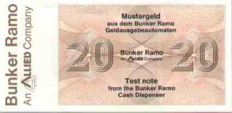 ATM Testnoten Bunker Ramo Moneypedia