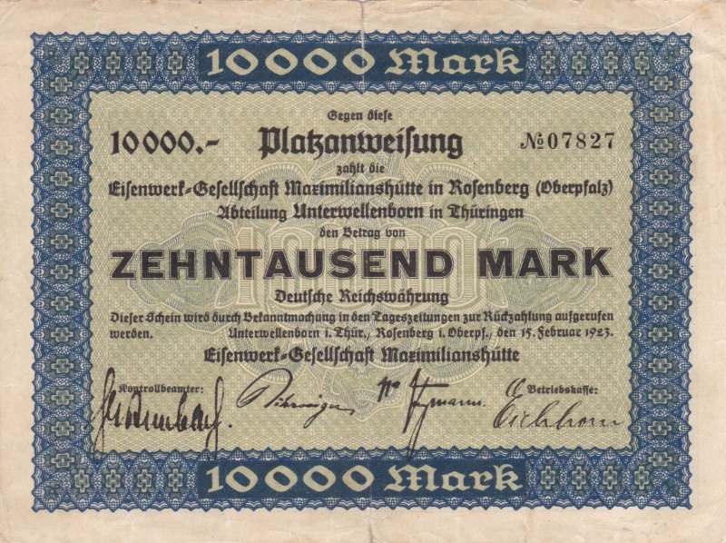 Datei:Unterwellenborn Maxhutte 10000 Mk Vs.jpg